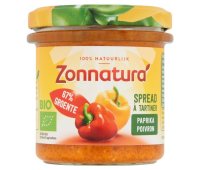 Zonnatura Groentespread paprika bio