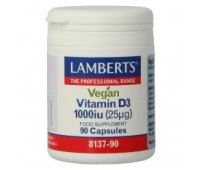 Lamberts Vitamine D3 1000IE 25 mcg vegan