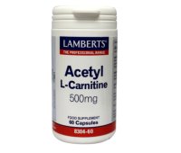 Lamberts Acetyl L-Carnitine 500 mg capsules