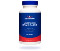 Orthovitaal Levertraan Vitamine A en D softgels