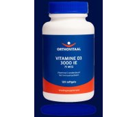 Orthovitaal Vitamine D3 3000IE softgels