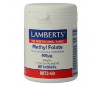 Lamberts Methylfolaat Foliumzuur 400mcg 60 tabletten