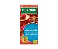 Piramide Biologische Theezakjes Sterrenmix