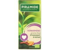 Piramide Groene Thee Verwarmend Sinaasappel & Kaneel