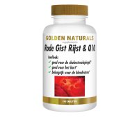 Golden Naturals Rode Gist Rijst & Q10 Vegan