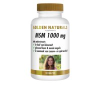Golden Naturals MSM 1000 mg Veganistische tabletten