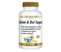 Golden Naturals Calcium & Bot Support Vegan 120 tabletten