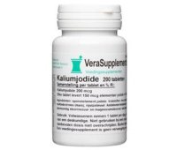 Merkloos Kaliumjodide 200 tabletten