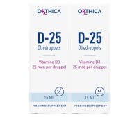 Orthica Vitamine D-25 Oliedruppels voordeelverpakking