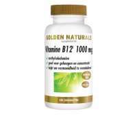 Golden Naturals Vitamine B12 1000mcg Vegan zuigtabletten