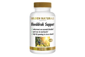 Golden Naturals Bloeddruk Support Vegan 60 tabletten