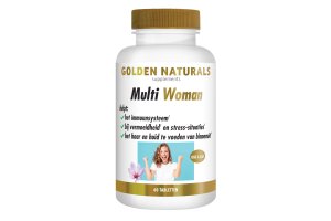 Golden Naturals Multi Woman 60 vegetarische tabletten