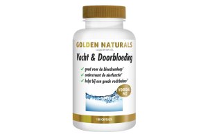 Golden Naturals Vocht & Doorbloeding vegacapsules