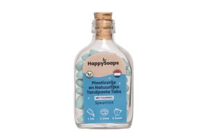 HappySoaps Tandpasta Tabs met Fluoride Spearmint