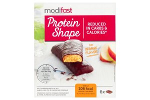 Modifast Protein Shape Reep Pure Chocolade&Sinaasappel