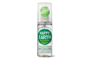 Happy Earth Pure Deodorant Spray Unscented