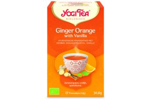 Yogi tea Ginger Orange Vanilla Tea Biologisch