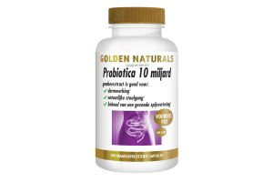 Golden Naturals Probiotica 10 Miljard Maagsapresistent