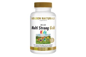 Golden Naturals Multi Strong Gold Kids kauwtabletten