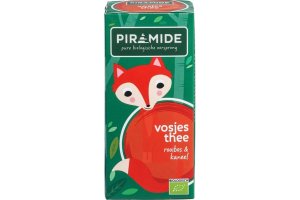 Piramide Biologische Theezakjes Vosjes
