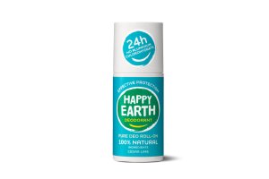 Happy Earth Natuurlijke Deodorant Roller Cedar Lime