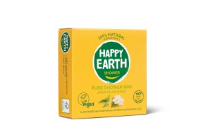Happy Earth Shower Bar Jasmine Ho Wood