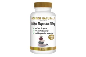 Golden Naturals Multiple Magnesium 200mg Vegan