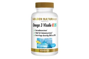 Golden Naturals Omega 3 Visolie KIDS gummies