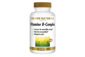 Golden Naturals Vitamine B-complex Vegan 60 tabletten