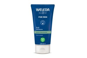 WELEDA Men 2-in-1 Reinigingsgel gezicht en baard