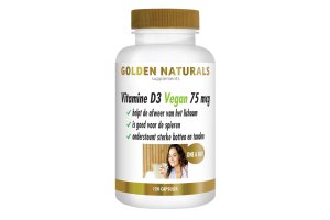 Golden Naturals Vitamine D3 75 mcg Vegan