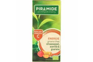 Piramide Groene Thee Energie Sinaasappel Acerola Guarana