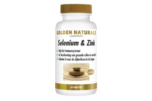 Golden Naturals Selenium & Zink Vegan