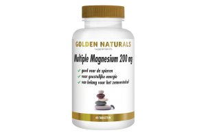 Golden Naturals Multiple Magnesium 200mg