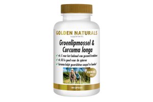 Golden Naturals Groenlipmossel & Curcuma longa