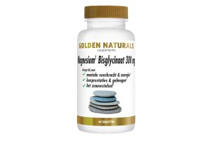 Golden Naturals Magnesium Bisglycinaat 300mg Vegan