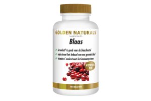 Golden Naturals Blaas Vegan 180 tabletten