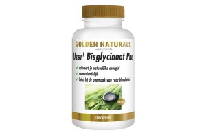 Golden Naturals IJzer Bisglycinaat Plus vegacapsules