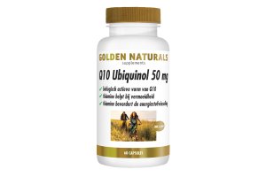 Golden Naturals Q10 Ubiquinol 50mg vegacapsules