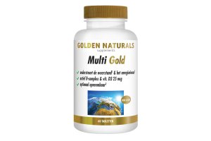 Golden Naturals Multi Gold vegetarische tabletten