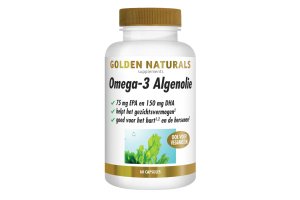 Golden Naturals Omega-3 Algenolie veganistische capsules