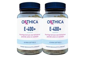Orthica E-400+ softgels voordeelverpakking