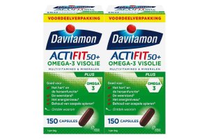 Davitamon Actifit 50+ Omega-3 Visolie