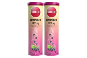 Roter Vitamine C 1000 mg Appel-Zwarte Bes bruistabletten