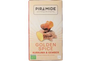 Piramide Golden Spice Kurkuma & Gember Biologische Thee