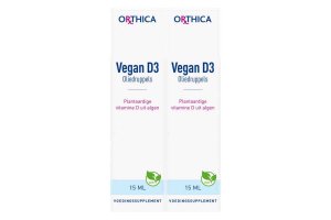 Orthica Vegan D3 druppels voordeelverpakking