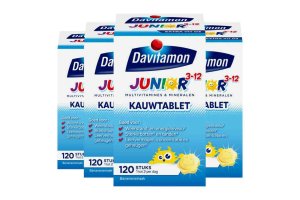 Davitamon Junior 3+ Kauwvitamines Banaan