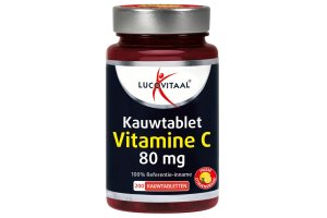 Lucovitaal Vitamine C Kauwtablet Citroen 80mg