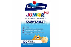 Davitamon Junior 3+ Multivruchten kauwtabletten