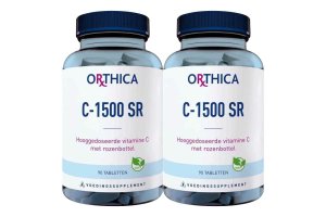 Orthica C-1500 SR Vitamine C met Rozenbottelextract